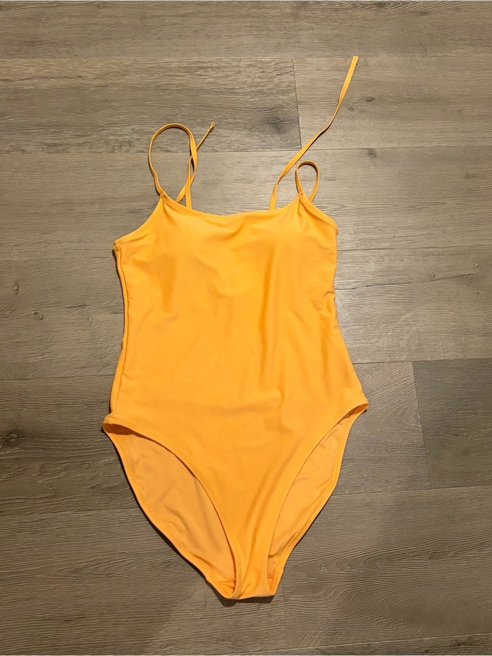 Old Navy Girls' Yellow One-Piece Swimsuit